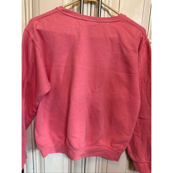 Pacific & Co Womens Longboat Key Turtle Florida Pullover Sweatshirt Pink Size XL - Picture 8 of 9
